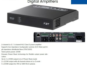 آمپلی‌فایر دیجیتال FBT MDA 2125